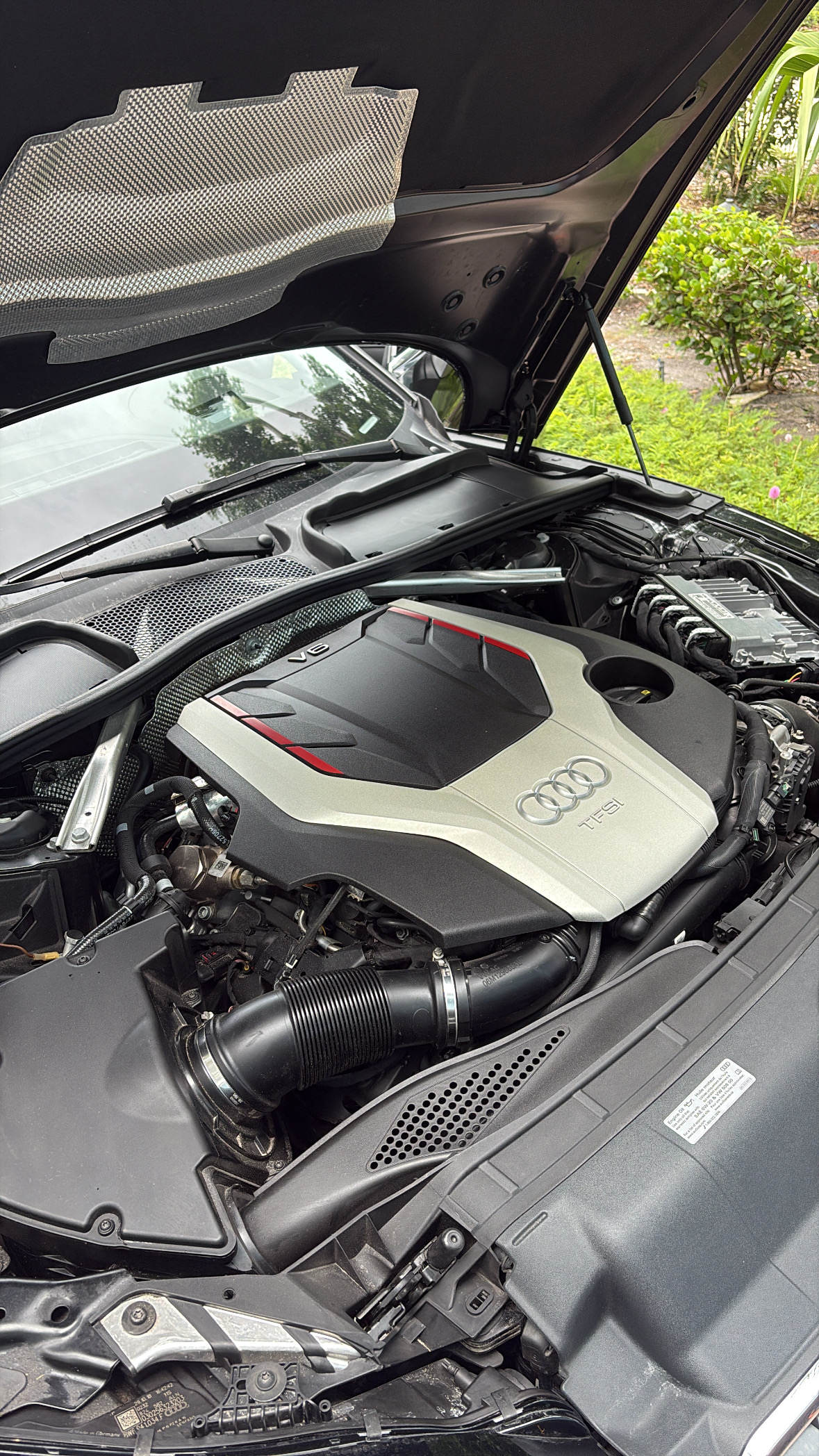 Audi Engine Bay